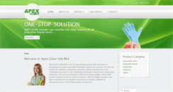 Desktop Screenshot of apexglove.com
